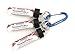Three-Pack Nicotine Picks - Cinnamon - Nicotine Infused Toothpicks - Great Tasting Alternative to Nicorette, Gum or E-Cigarrettes - 60 Picks Total with Hikers Clip