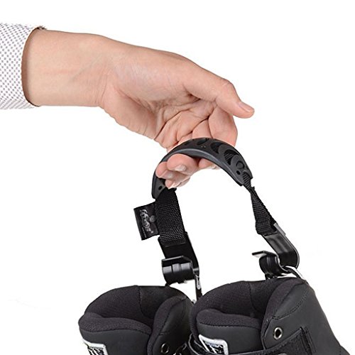 image for Prettyia Ski Boot and Snowboard Boots Carrier Strap Carry Belt with Ho