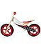Wild Baby Wooden Balance Running Bike - Upgraded Birch Wood Frame, No Pedal Push Bike - Red Racer Girls and Boys Training Bike For Toddlers & Kids (Red)