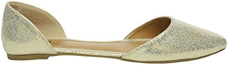 FFC New York Bale Gold Metallic D'ORSEY Flat