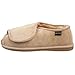 Old Friend Men's Step-in Open-Toe Slipper,Chestnut,Medium (Men's 9-10 M)