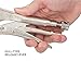 TEKTON Locking Pliers Set, 6-Piece (Straight Jaw, Curved Jaw, Long Nose) | PLK99903