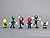 Super Mario Bros 1~2.5" Action Figure Doll Figurine Gift