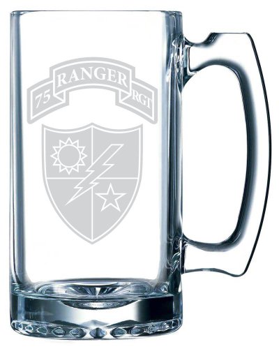 75th Ranger Regiment U.S. Military Veteran Personalized 25oz Beer Mug at Amazon