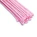 SEGO 20 Inch Dreadlock Extensions for Women/Men Synthetic Handmade Dread Extension Long Single Ended Hippie Style Reggae Hair #Pink 5 Count