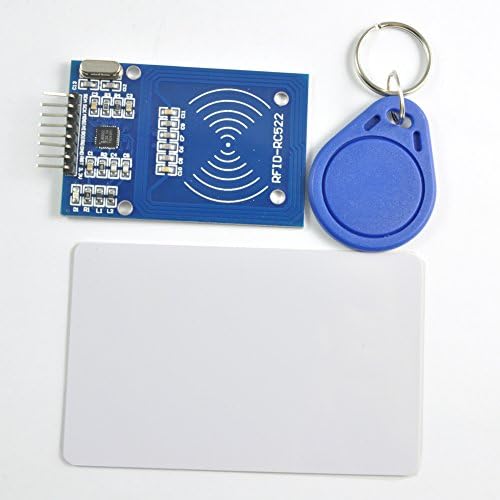 Mfrc-522 Rc522 Rfid Rf Ic Card Inductive Module + S50 White Card + Key Ring