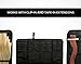 Hair Extension Storage Case - Luxurious, Satin-Lined Portable Holder Keeps Clip-In, Tape-In, Human & Synthetic Hair Smooth and Tangle-Free - Perfect for Travel, Easy to Hang or Carry in Your Bag