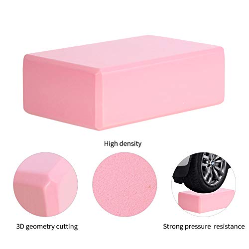 CISMARK-Yoga-Block-Supportive-Latex-Free-EVA-Foam-Soft-Non-Slip-Surface-for-Yoga-Pilates-Meditation-2PCS