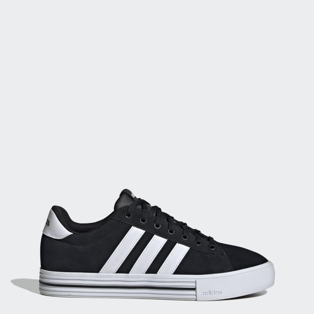 adidas Unisex Daily 4.0 Shoes, core Black/Cloud White/Cloud White, 8 UK