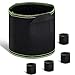 GROWNEER 5-Pack 5 Gallons Planting Grow Bags Aeration Fabric Pots with Handles