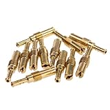 Glixal Slow Pilot Idle Jet For OKO KOSO CVK GY6 Carburetor ATV UTV Buggy Scooter Moped Dirt Bike,32,35,38,40,42,45,48,50,52,55,58,60 (12pcs set)