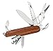 Dimension 9 Initial J or Monogram J 9-Function Multi-Purpose Tool Knife, Rosewood