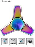 Metal Fidget Spinner Toy Prime - Quiet Tri Figit Spinner - Quality R188 High Speed Bearings – Cool Fidget Spinner Prime - Stress Relief ADHD Fidget Toys - Rainbow Nomad Pro Q1 Hand Spinner