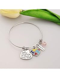Lywjyb Birdgot Autismo Regalo para profesor, regalo de apetito, concienciación de autismo, regalo de PPCD, pulsera para maestro, amuleto de autismo, regalo educador de concienciación del autismo