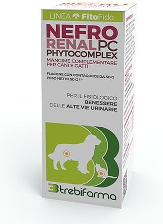 Trebifarma nefrorenal PC Supplementary Feed In Bottle with Dropper for Dogs/Cats – Renal/urologico Support – 50 gr