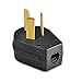 Aweking Nema 10-50P Power Plug Connector,50A 50 Amp,AC 125V 125 Volt,250V 250Volt,2 Pole 3 Wire,Grouding,Generator,Black