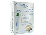 Newmed Non-Contact Infrared Thermometer -Body Temperature Thermometer - Infrared for Baby Adult Child - Non-contact - Clinical Thermometers - for Surface Temperature Forehead Body