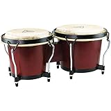 Tycoon Percussion 6 Inch & 7 Inch Ritmo Bongos - Mahogany Finish