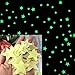 WeYingLe Wall Stickers Glow in The Dark Creative Stars for Ceiling Realistic 3D Wall Stickers Room-Galaxy Glow Stars Christmas Tree Decoration