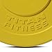 Titan Fitness Pair 25lb Olympic Bumper Plate Yellow Benchpress Strength Training