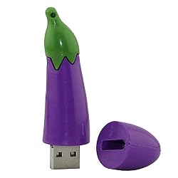 128GB Eggplant Shape USB 2.0 Drive U Disk Memory