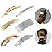 Hair Clips for Women Ladies, Funtopia 6 Pcs Simple Fashion Metal Hair Clips French Styles Hair Barrettes for Medium and Thick Hair, No Slip and Durable Automatic Clasp (Gold and Silver)