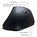 SANWA Bluetooth Ergonomic Mouse, Optical Vertical Computer Mice, Reduce Wrist Strain, (800/1200/1600 DPI, 6 Buttons) Compatible with MacBook, Laptop, Windows, Mac OS, Android for Office & Gaming