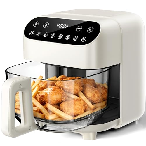 Kismile 5QT Glass Air Fryer