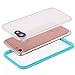 iPhone 8 Case,iPhone 7 Case, LONTECT Slim Thin iPhone 8/iPhone 7 Waterproof Shockproof Dirtproof Snowproof Case with Clear Back Cover for Apple iPhone 8/iPhone 7 - Teal