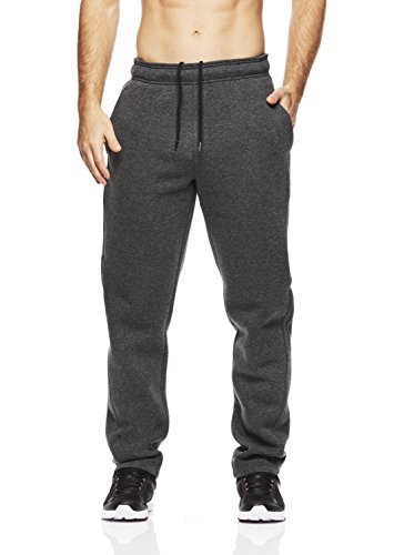 Reebok men s high impact pant - poly/cotton, dark shade…