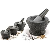 Large 8" Thai Granite Mortar and Pestle
