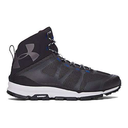 Under Armour Men's Verge Mid Hiking Boot, Black (001)/Ultra