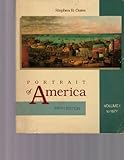 Portrait of America to 1877, Oates, Stephen B., 0395554276