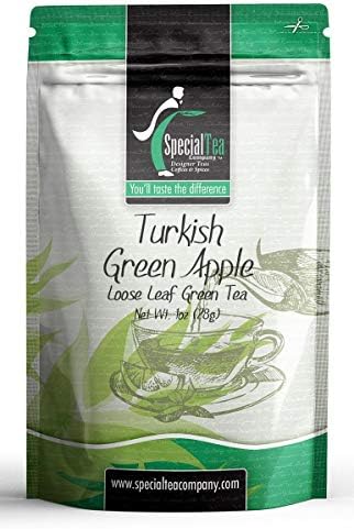Special Tea Loose Green Tea, Turkish Apple Organic, 1 Ounce