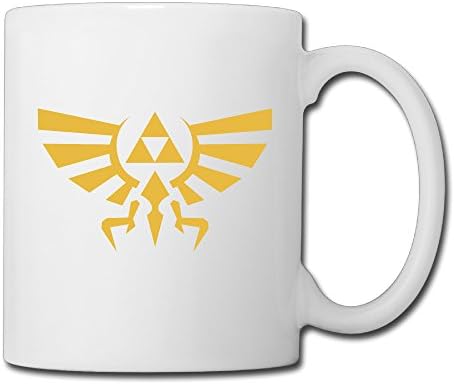 Legend Of Zelda Skyward Sword Triforce Logo Ceramic Custom Coffee/Tea Mug White 11oz For Funny Gifts