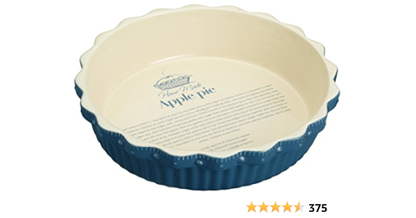 Kitchencraft Home Made Bol Redondo, Cerámica, Blanco, 26.7 ...