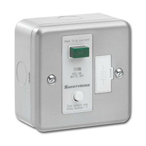 Greenbrook M92M RCD Spur Connection Unit Metalclad 13 Amp (Latching)