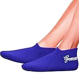 Seavenger Wetsuits Premium Neoprene Water Fin Sock 3mm (Blue) - XL