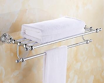 NUANZ Toalla Europea Rack, Crystal Baño, Set colgante, Aseo ...