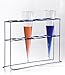 SP Bel-Art Poxygrid Imhoff Cone Rack; 4 Places, 22³â „â‚„ x 6³â „â‚„ x 16 in. (F38993-0004)