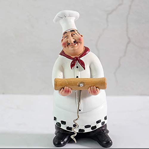 Lemonadeus Italian Chef Theme Figurine Kitchen Decorative Ornaments Kitchen Decor Cook Statue Fat Chef With Wine Opener Buy Online In Gibraltar At Gibraltar Desertcart Com Productid 124483179
