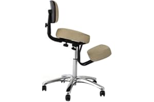 JOBRI BetterPosture Jazzy Kneeling Chair – Multifunctional Ergonomic Posture Kneeling Chair Helps Reduce Back and Neck Strain