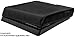 Playstation 4 Slim Model Dust Cover by Foamy Lizard ® THE ORIGINAL MADE IN U.S.A. TexoShield (TM) premium ultra fine soft velvet lining nylon dust guard with back cable port (Horizontal)