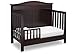 Serta Barrett 4-in-1 Convertible Baby Crib, Dark Chocolate