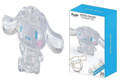 Hanayama Crystal Gallery Series 3D Puzzle 36 Transparent Pieces Sanrio Cinamoroll