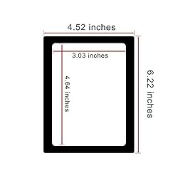 sooard Magnetic Photo Frames, 12 Pack Magnetic