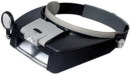 COLIBROX Illuminated Multi-Power LED Head Magnifier