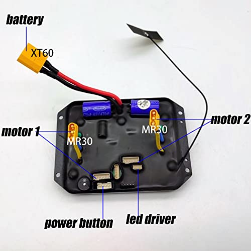 ESC Remote Kit for DIY Electric Skateboard,10S 36V Dual Motor Electric