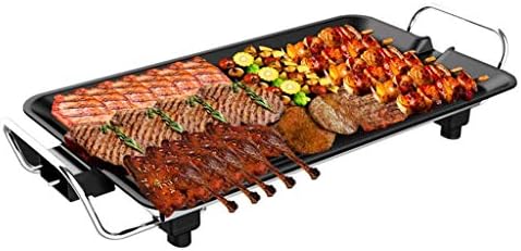 バーベキュー韓国式家庭用ノンスティック電気オーブン禁煙バーベキュー電気機械ベーキングトレイ鉄板