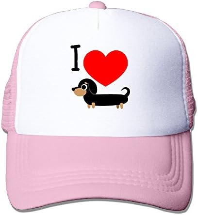 I Love My Dog Cool Hats Fitted Hats